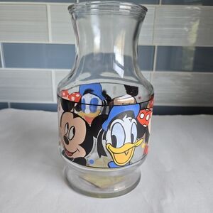 Disney Character Glass Pitcher - Red, Blue, Yellow, Black